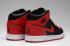 Nike Air Jordan I 1 Retro Mens Shoes Leather Black Red White 555088-023