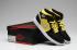 Nike Air Jordan I 1 Retro Zapatos para hombre Cuero Negro Amarillo 364770-050