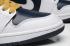 Nike Air Jordan I 1 Retro Mens Shoes Branco Azul Escuro 555088-011