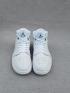 Nike Air Jordan I 1 Retro all white Men Basketball Shoes