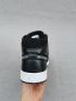 Nike Air Jordan I 1 Retro černá šedá vlna bílá Pánské basketbalové boty