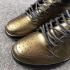 Nike Air Jordan I 1 Retro oro negro Hombres Zapatos de baloncesto
