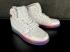 Nike Air Jordan I 1 Retro blanco arco iris Mujer Zapatos de baloncesto