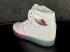 Sepatu Basket Wanita Nike Air Jordan I 1 Retro White Rainbow