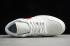 мужские баскетбольные кроссовки Air Jordan 1 Low White University Red AO9944 161 2020 года