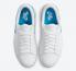 Air Jordan 1 Center Court katonai kék fehér cipőt DJ2756-103
