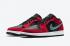 Air Jordan 1 Low Black Green Pulse Gym Red Shoes 553558-036