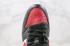 Sepatu Basket Air Jordan 1 Low Black Hi-Res Red White CW0192-200