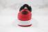buty do koszykówki Air Jordan 1 Low Black Hi-Res czerwono-białe CW0192-200