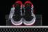 Air Jordan 1 Low Noir Light Smoke Grey Gym Red 553558-060