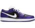 ανδρικά παπούτσια μπάσκετ Air Jordan 1 Low Court Purple Black Toe 553558-501