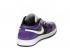 мужские баскетбольные кроссовки Air Jordan 1 Low Court фиолетово-белого цвета 553558-500