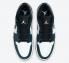 Air Jordan 1 Low Dark Teal White Dark Teal Черни обувки 553558-411