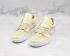 Air Jordan 1 Low Fossil All Yellow Summit witte schoenen CQ9446-200