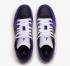 Air Jordan 1 Low GS Black Court Purple White Black баскетболни обувки 553560-501