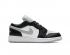 Air Jordan 1 Low GS Siyah Açık Duman Gri Beyaz Basketbol Ayakkabıları 553560-039,ayakkabı,spor ayakkabı