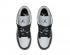 Air Jordan 1 Low GS Siyah Açık Duman Gri Beyaz Basketbol Ayakkabıları 553560-039,ayakkabı,spor ayakkabı