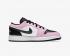 Sepatu Air Jordan 1 Low GS Light Arctic Pink White Black 554723-601