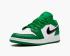 Sepatu Basket Air Jordan 1 Low GS Pine Green Black White 553560-301