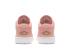 дамски баскетболни обувки Air Jordan 1 Low GS White Pink Gold 554723-615