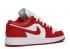 Air Jordan 1 Low Gs Gym White Red Kids Basketball Shoes 553560-611
