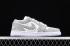 Air Jordan 1 Low Inkjet Summite fehér szürke cipőt DC0774-001