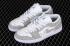 Air Jordan 1 Low Inkjet Summite Blanc Gris Chaussures DC0774-001