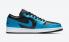 Air Jordan 1 Low Laser Blue Black Summit witte schoenen 553558-410