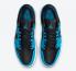 Air Jordan 1 Low Laser Blue Black Summit White Chaussures 553558-410