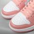 Air Jordan 1 Low Light Arctic Pink Wit Zwart 553560-800