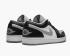 Air Jordan 1 Low Light Smoke Grey Black White Mens Shoes 553558-039
