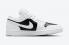 Air Jordan 1 Düşük Panda Beyaz Kaktüs Çiçeği Siyah Ayakkabı DC0774-100,ayakkabı,spor ayakkabı