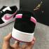 Sepatu Basket Pria Air Jordan 1 Low Pink White Black AJ9884-442