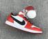 Sepatu Basket Air Jordan 1 Low Merah Putih Hitam CV3045-008