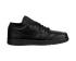 Air Jordan 1 Low Triple Black Chaussures de basket-ball pour hommes 553558-091