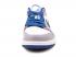 Air Jordan 1 Low True Blue Cement Grey fekete fehér férfi cipőt 553558-103