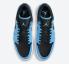 Air Jordan 1 Low University Bleu Noir Blanc Chaussures 553558-403