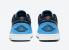 Air Jordan 1 Low University Bleu Noir Blanc Chaussures 553558-403