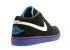 Air Jordan 1 Phat Low Vivid Blue Crt Violet Noir Blanc 350571-043