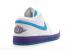Air Jordan 1 Phat Low Vivid Blue Purple White Court 350571-151