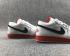 Sepatu Pria Air Jordan 1 Phat Low White Varsity Merah Hitam 350571-164