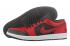 Air Jordan 1 Retro Low Bred Black White Gym Red Men Shoes 553558-001