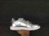 Air Jordan 1 Retro Low No Swoosh White Silver รองเท้า Unisex 848775-901