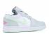 Nike Air Jordan 1 Low Barely Grey Frosted Spruce 554723-051 .