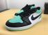 Nike Air Jordan 1 Low Hombres Zapatos De Baloncesto Atmósfera Verde Negro 553558-117