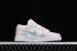 Nike Air Jordan 1 Low SE Blanc Rose Bleu Or Moon 553560-130