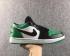 Nike Air Jordan 1 Low Blanco Negro Verde Zapatos de baloncesto para hombre 705329-302