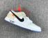 Giày bóng rổ Nike Air Jordan 1 Low White Xanh Đen 332558-165