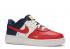 Nike Air Jordan 1 Lv8 Gs Independence Day Marine Blanc Rouge 820438-603