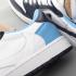 Nike Jordan 1 Low TS Cactus Jack SPAJ1 白色黑色藍色 CQ4278-001
